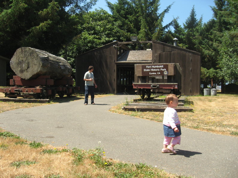 Fort Humboldts logging museum