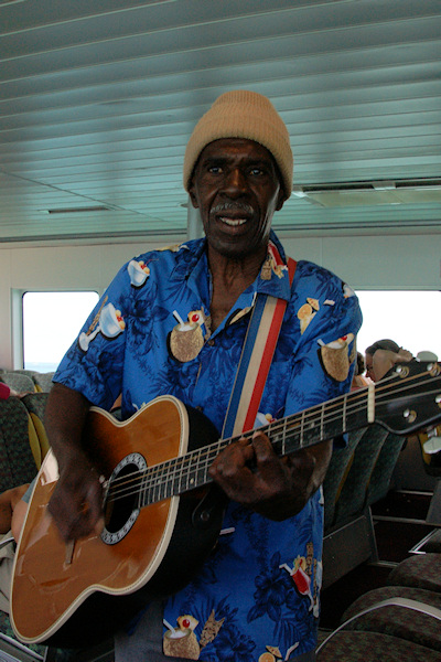 DSC03559 - Busker on the Ferry