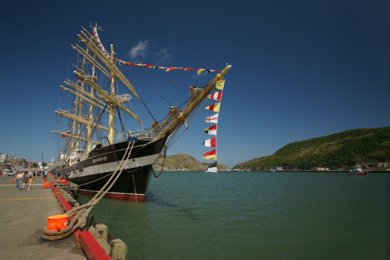 DSC04363 - The Kruzenshtern in St. John's, NL