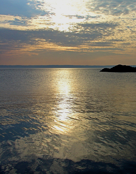 Sunset at Wild Cove, White Bay