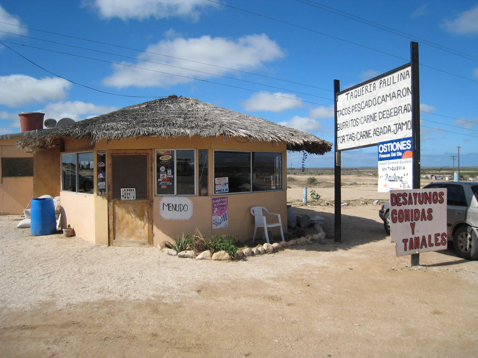 On  the way back Home - Lunch at Taqueria Paulina in Villa Jesus Maria