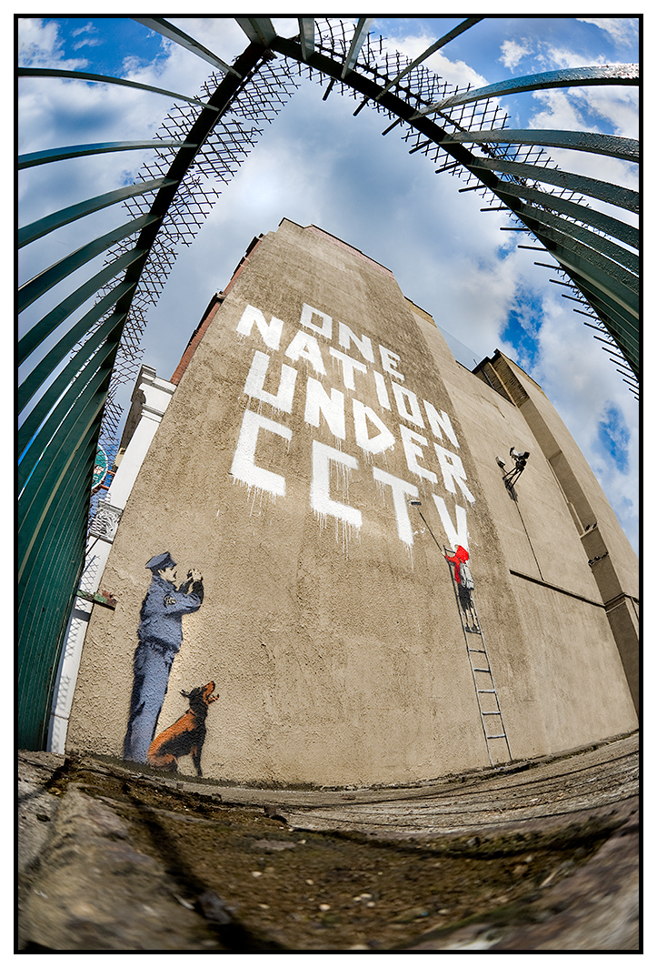 Banksy - One Nation Under CCTV