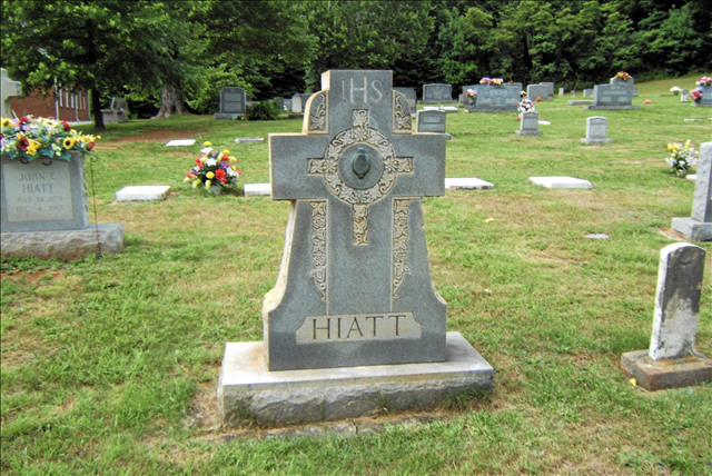 HIATT GRAVE SITE  - ARARAT, VA.
