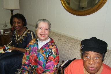 Carol O'Connor and friends ~ Yusador Gaye, and sweet Esther Daniels