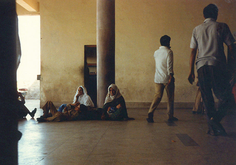 Train station waiting room - Jammu