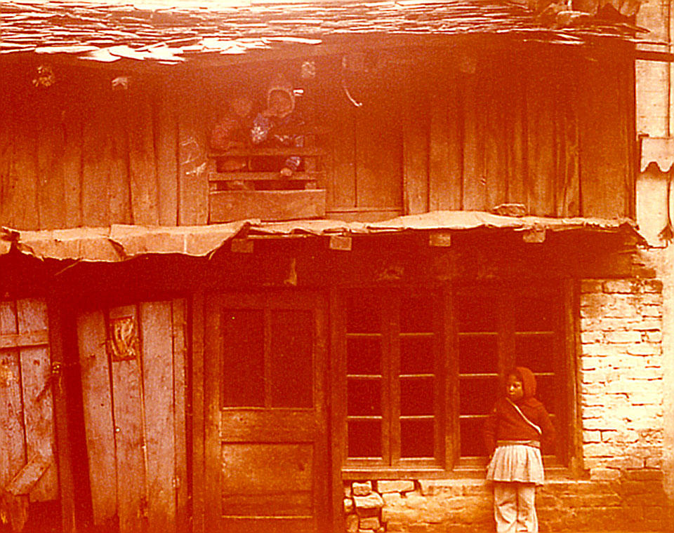 Kids in window