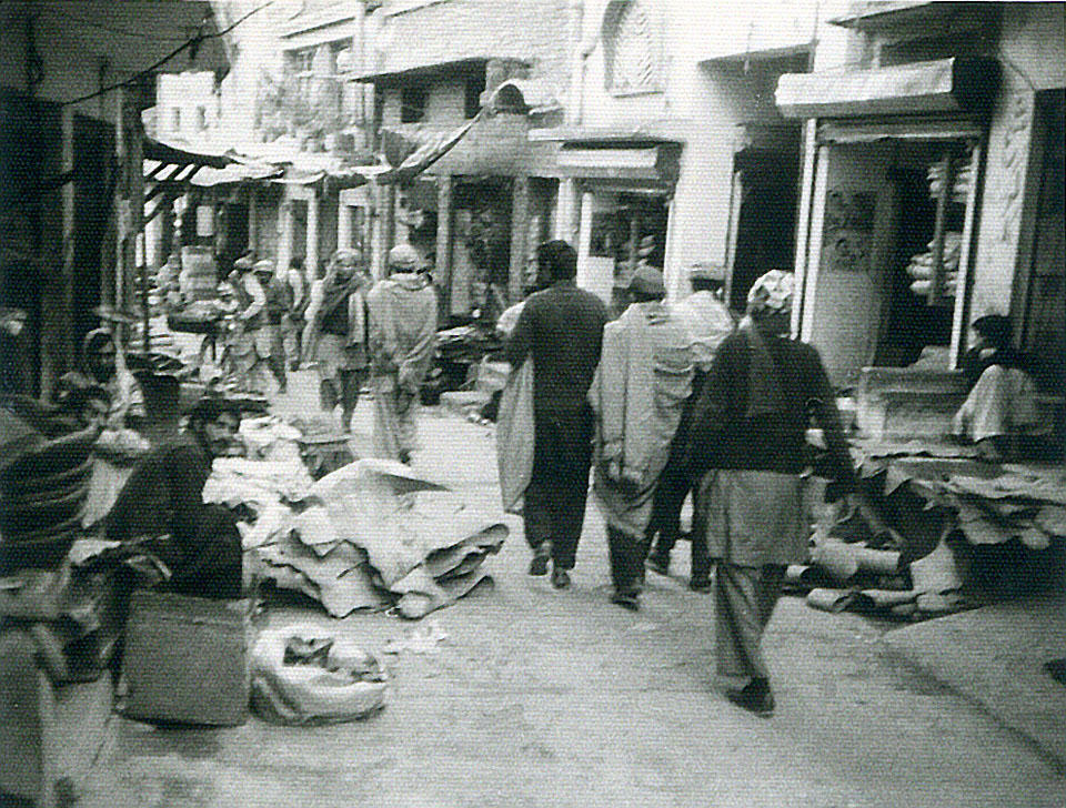 Deep behind Khyber Bazaar