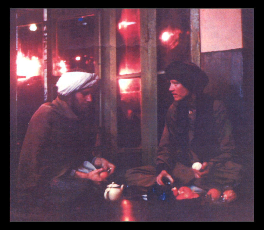 Tea in Mazar-i-Sharif chaikhanna