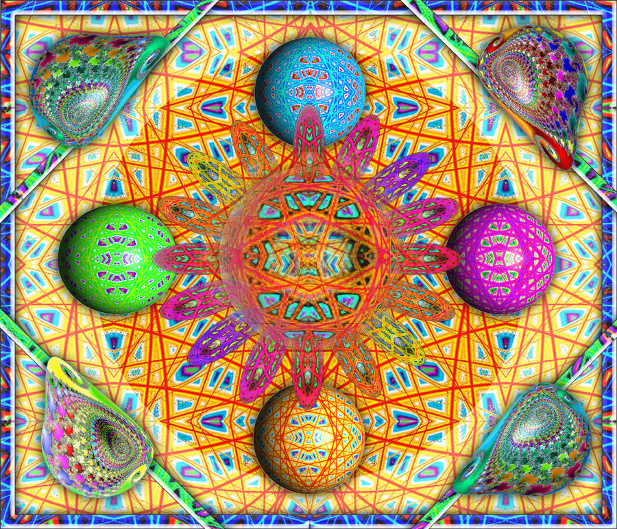 4 X 4 + 1 = Mandala