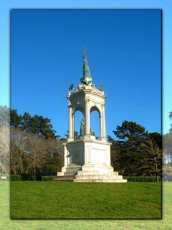 Monument in Golden Gate Park