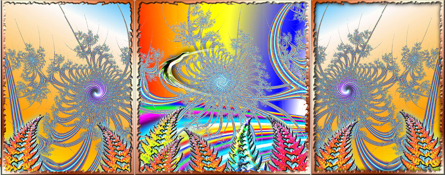 Space Gardens Triptych