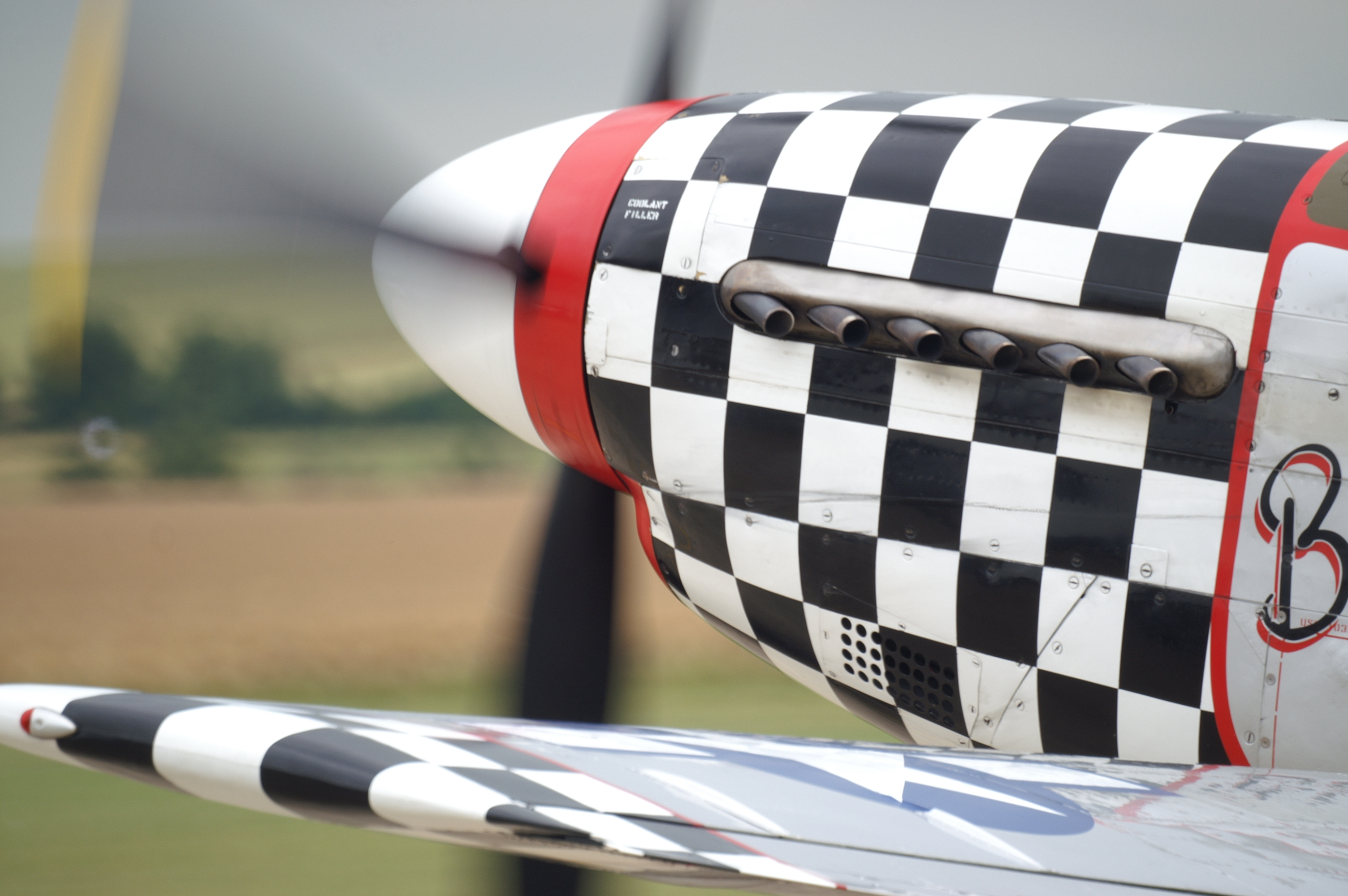 P51 Nose Detail