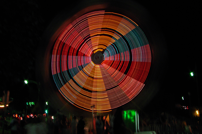 10th<br>Whirling ride at the fair by Colleen Prohaska