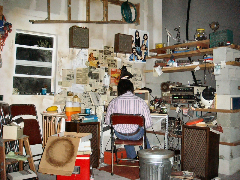 Palo Alto garage, circa 1976*