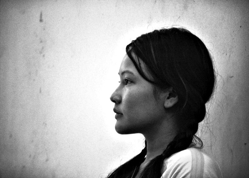 In her own world by Tabrizi