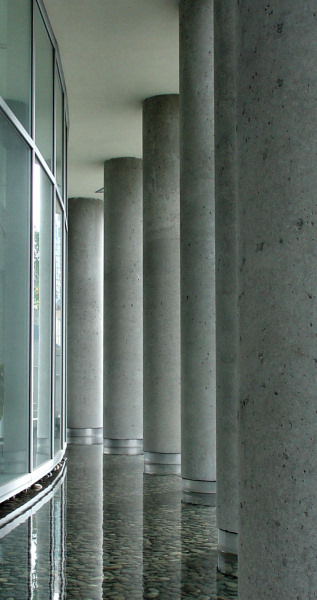 <B>Columns in Reflecting Pool</b>