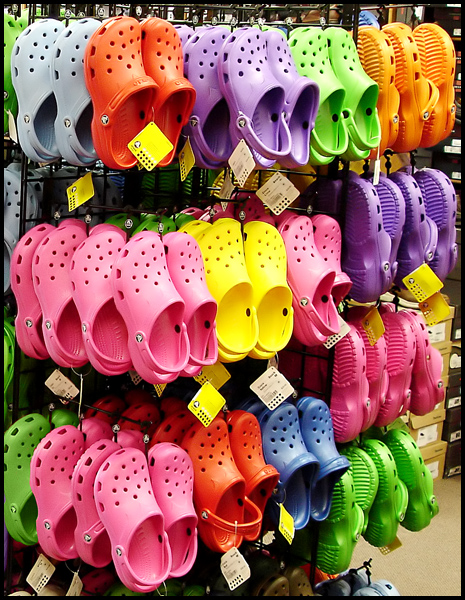 Layered Crocs