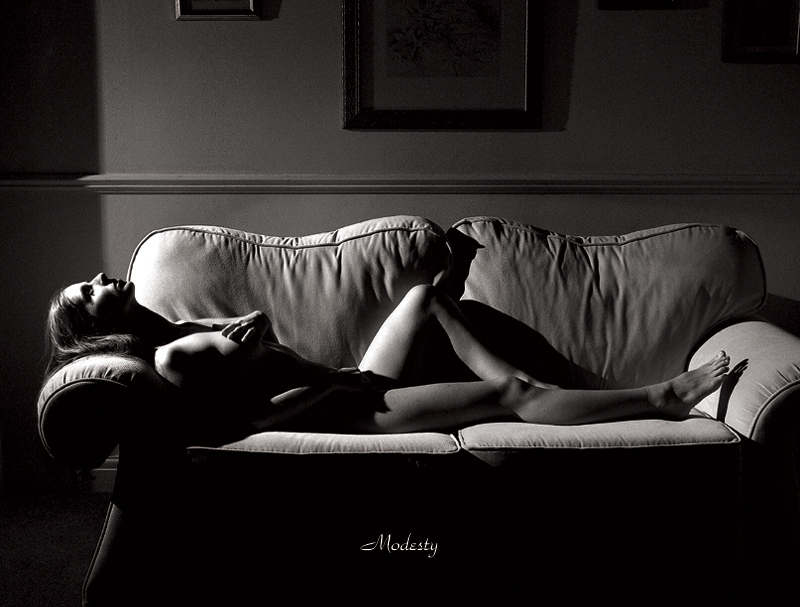 Modesty<br>by Tony Stephenson