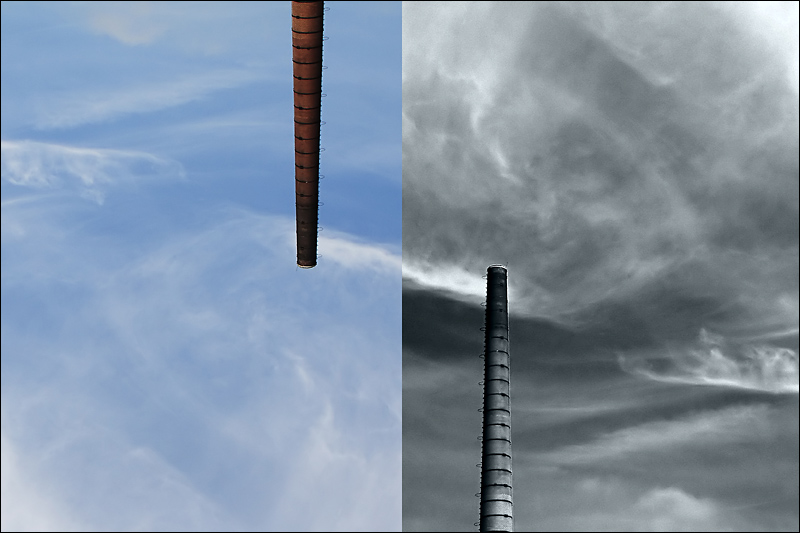 Turning a blue sky upside down<br>by Franky2005