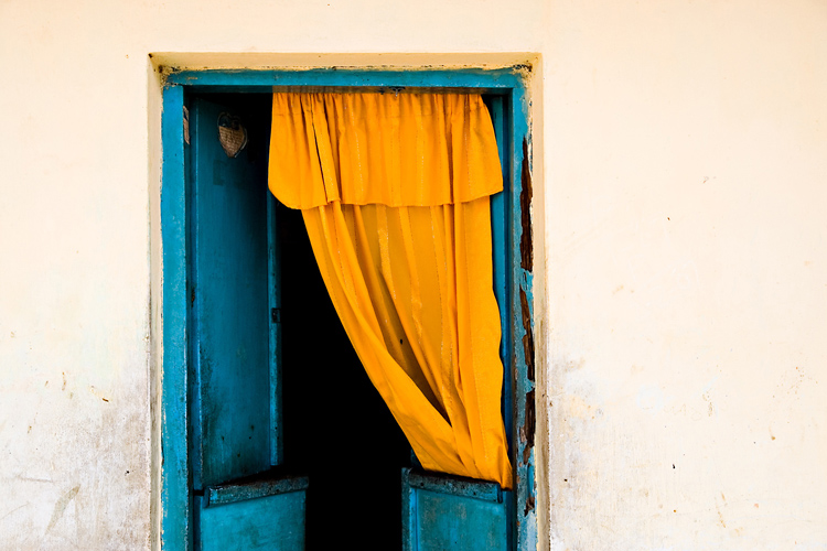 Orange curtain<br>by Wojtas