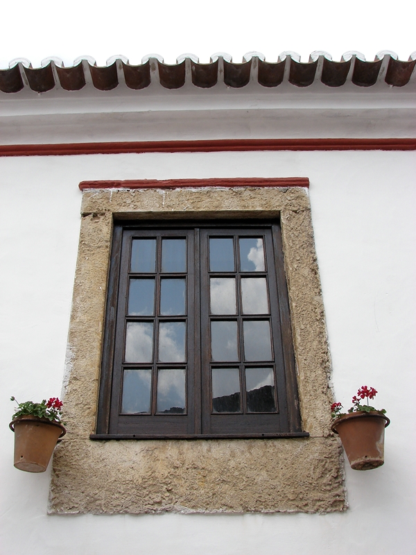 Sky looking through a window *<br>by Nuno Montalvo