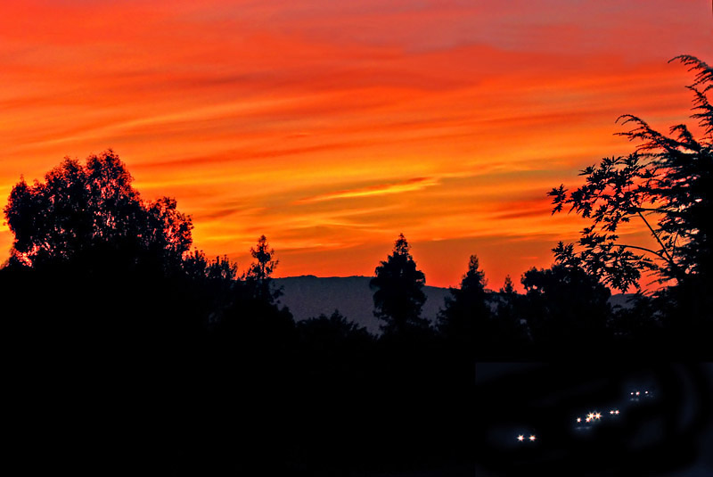Traveling at Sunset by lac111
