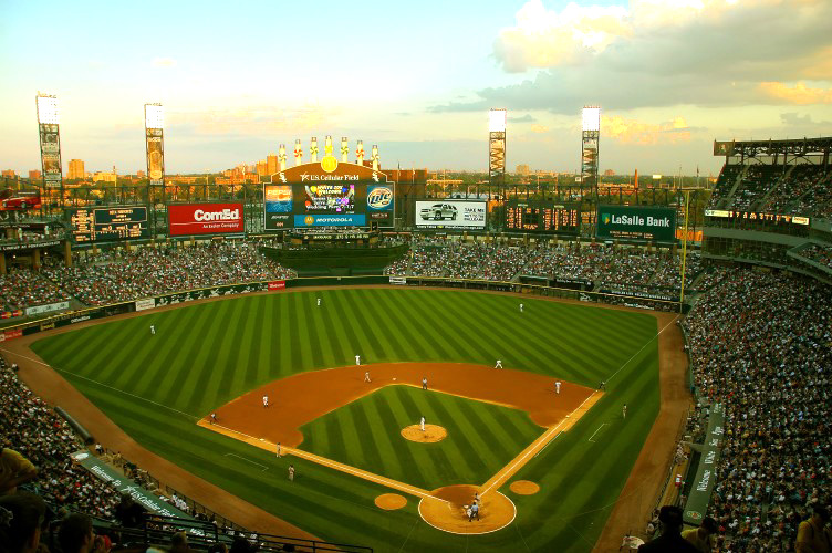 Chicago White Sox  Landscape  by Norbert
