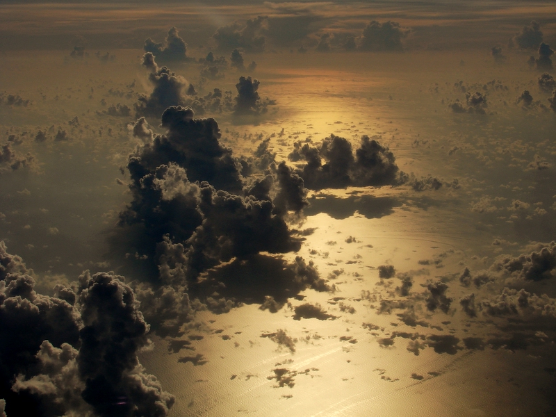 Dawn in water mirror<br>by Marcelo Vieira