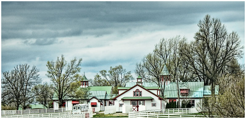 9th:Calumet Farm barn<br>by Katherine Kenison (aka springishere)