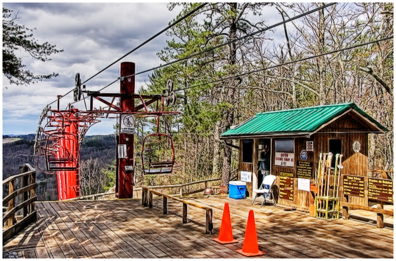 10th:lift to Natural Bridge<br>by Katherine Kenison (aka springishere)