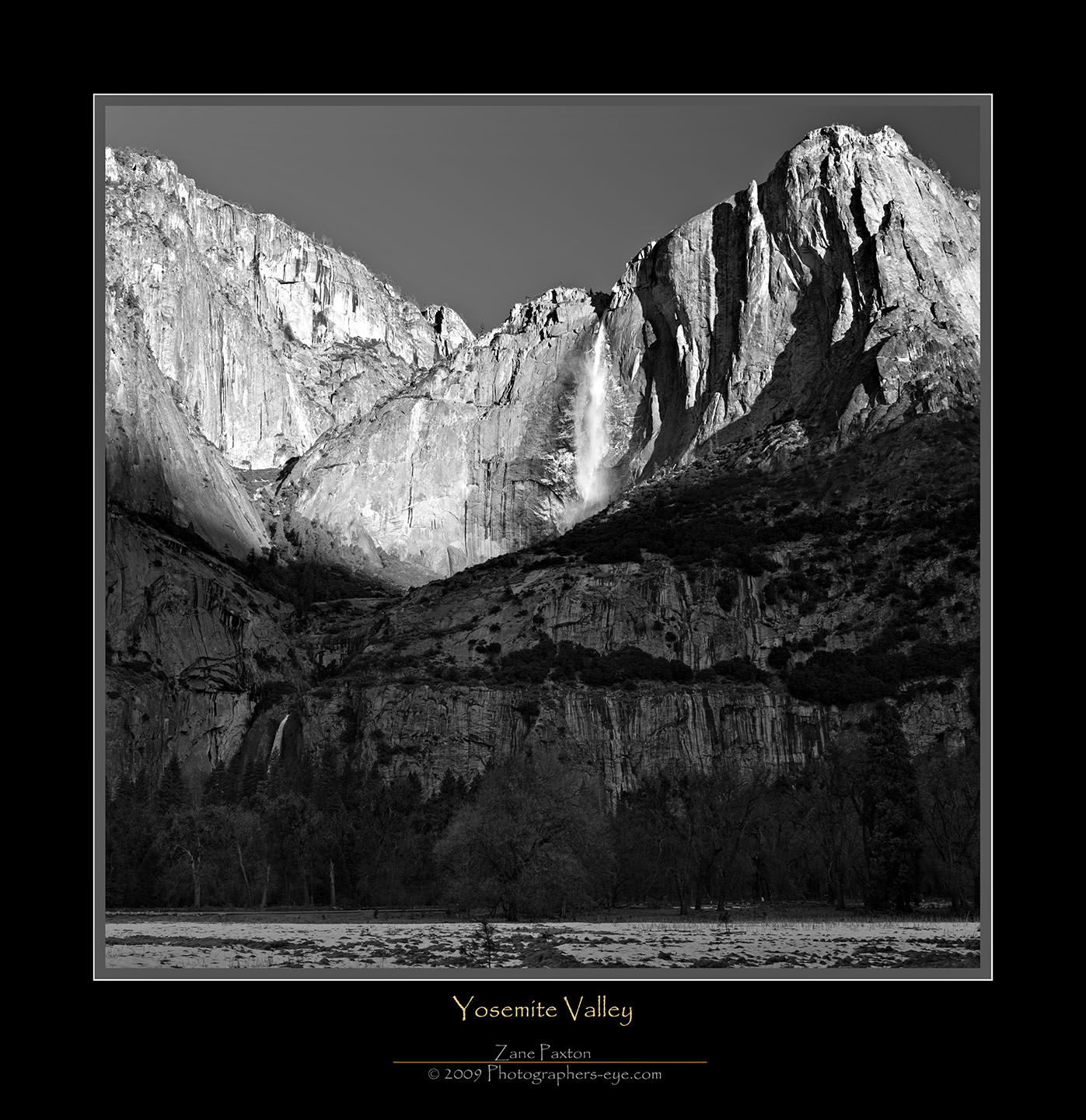 Yosemite Falls Valley Panorama-2-BW.jpg