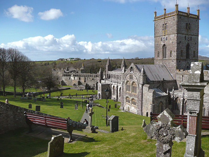 St Davids Cathedral, West Wales.