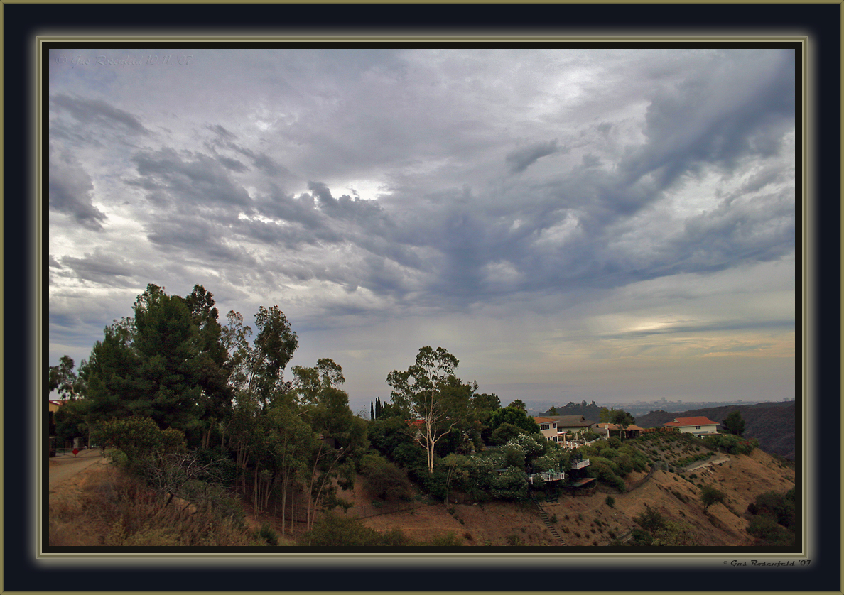 Virga Over The Bay