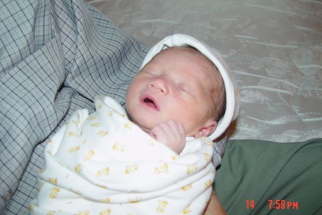 Cháu ngoại đang ngủ - Sleeping grand daughter