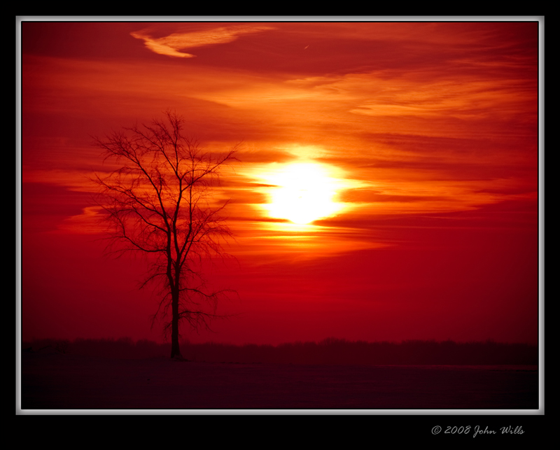 Under a Blood Red Sky by John Wills