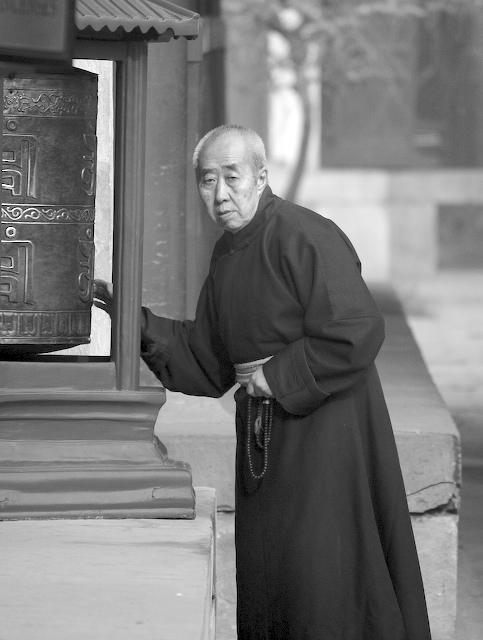 Monk, Lama Temple, Beijing