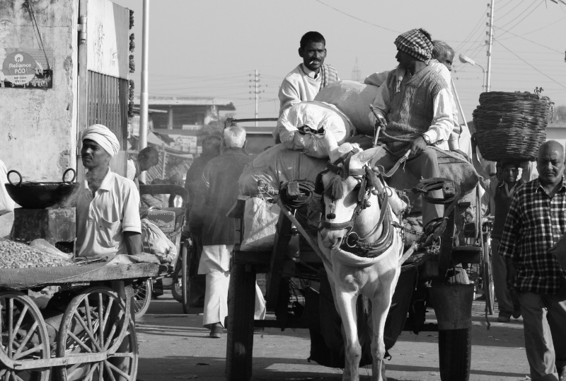 On the road ..Delhi to Agra
