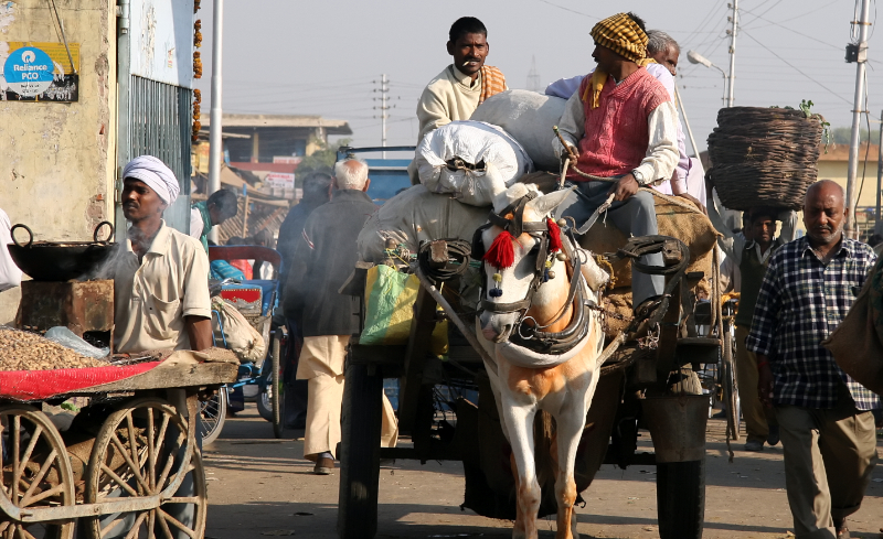 On the road , Delhi to Agra