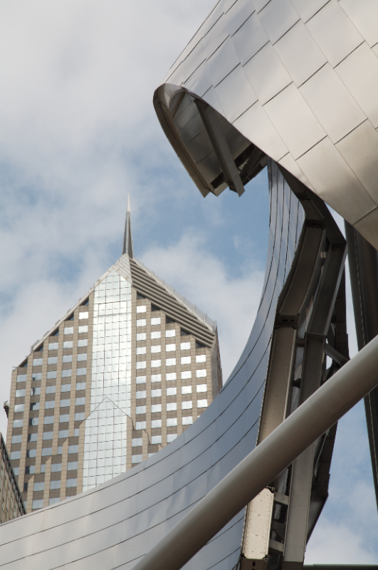 Jay Pritzker Pavilion & Two Prudential Plaza