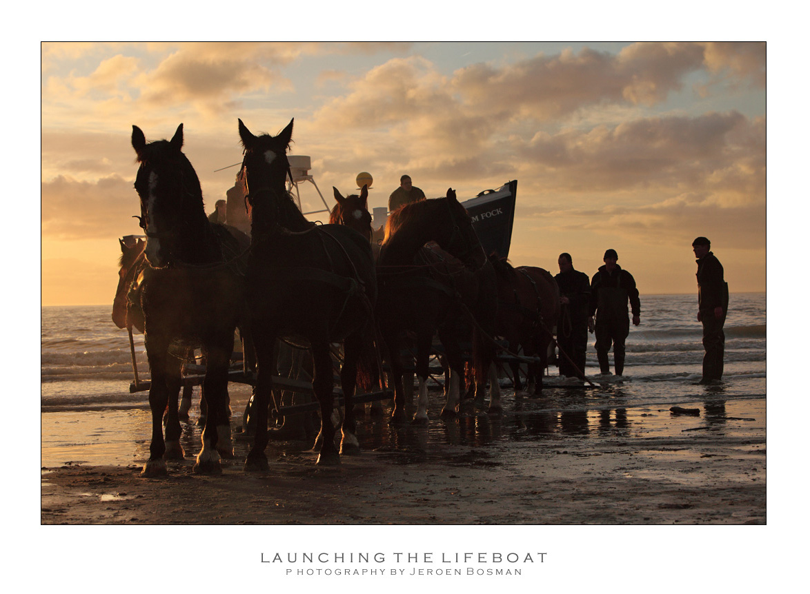 Launching the lifeboat