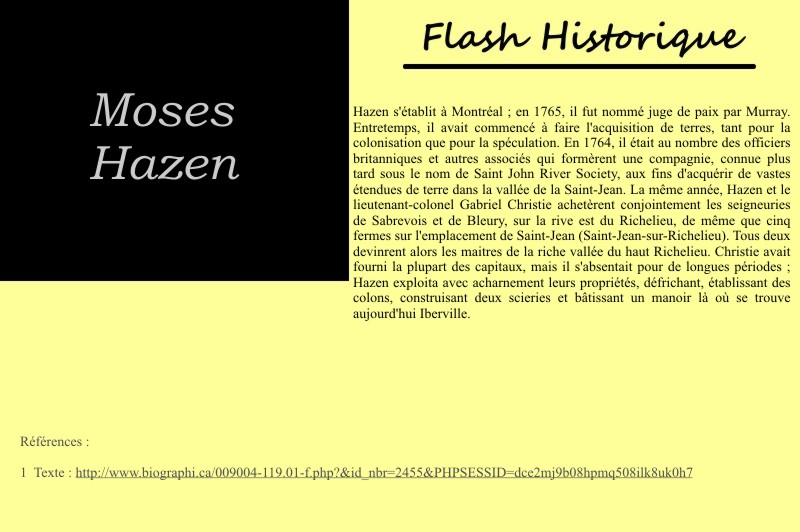 Moses Hazen