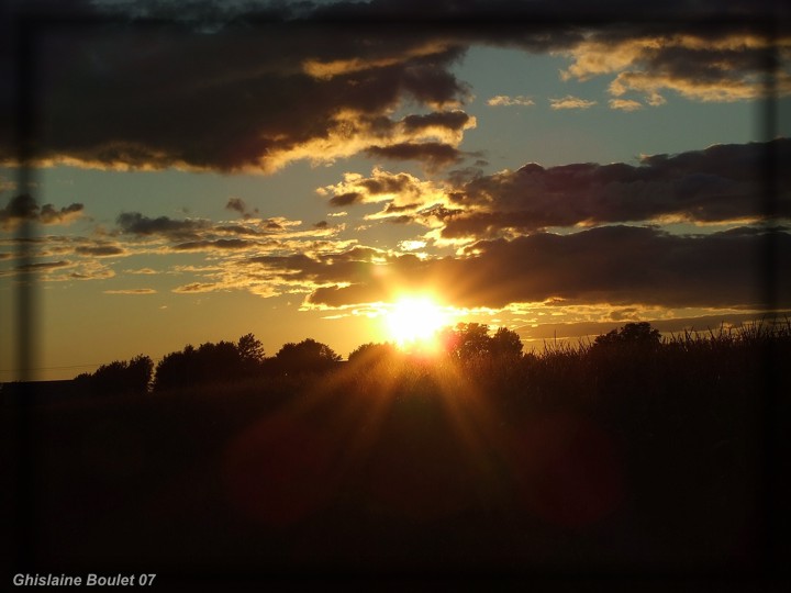Coucher du soleil