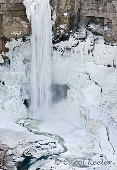 Taughonnack Falls in Winter 09