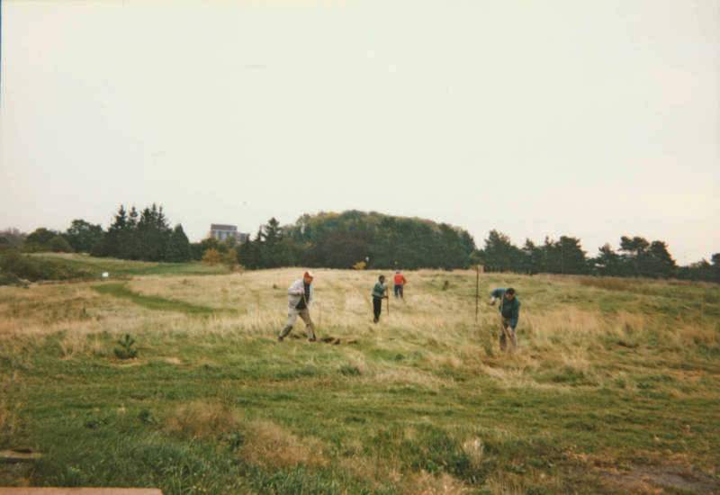 Tree planting - the new woods, oct. 1992