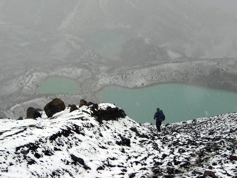 Emerald lakes