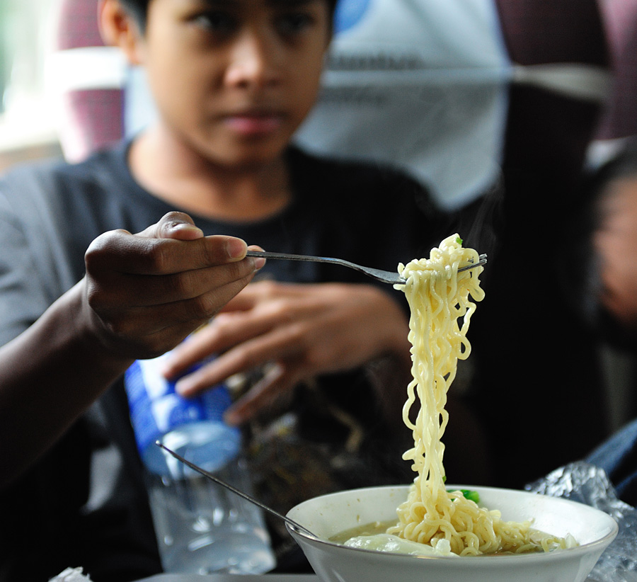 Solo to Jakarta - Lunch has arrived