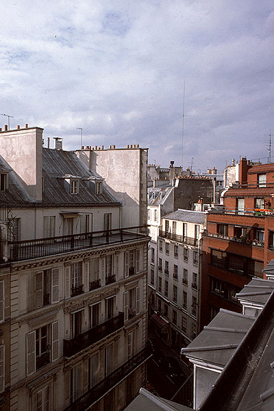 Paris roof tops