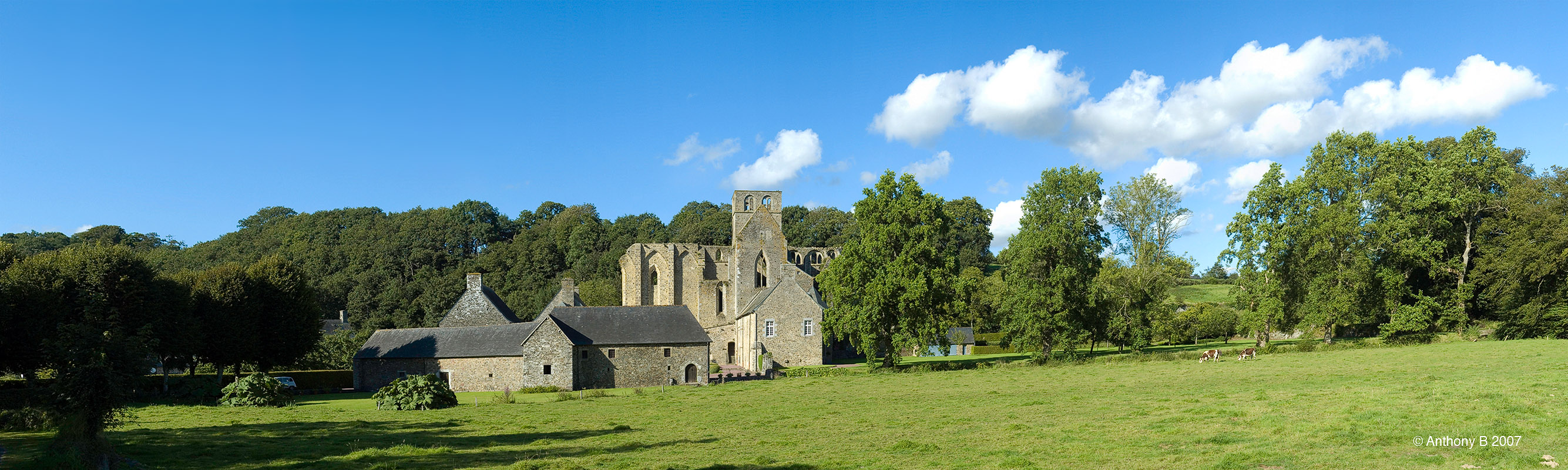 Hambye Abbey, Normandy, France