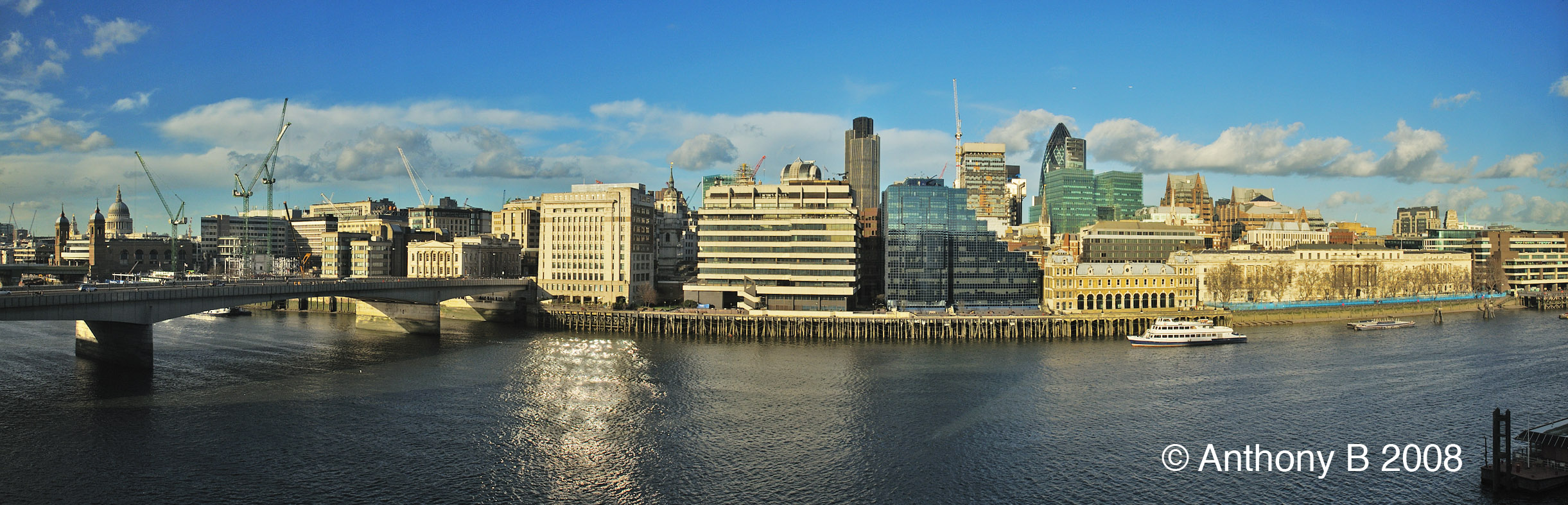 City of London and River Thames