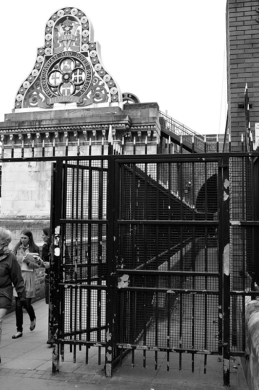 By Blackfriars Bridge